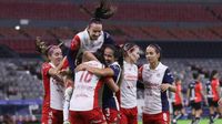 Chivas goleó a Atlas en el Clásico Tapatío de la Liga MX Femenil