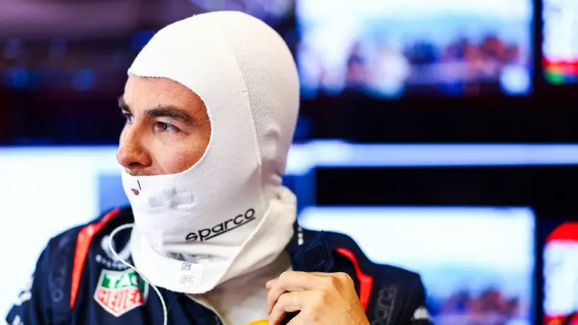 Checo Pérez sobre los rumores que vinculan a Colapinto con Red Bull: "No me molestan"