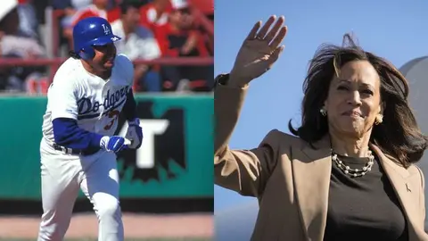 Kamala Harris califica como una leyenda a Fernando Valenzuela por lo hecho con los Dodgers