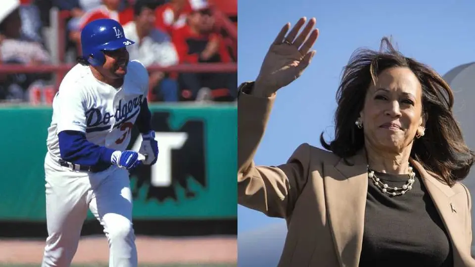 Kamala Harris califica como una leyenda a Fernando Valenzuela por lo hecho con los Dodgers