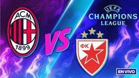 AC Milan vs Estrella Roja EN VIVO Champions League Jornada 6