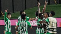 Atlético Nacional de Efraín Juárez gana 2-1 a Envigado; ya son cuartos de la tabla