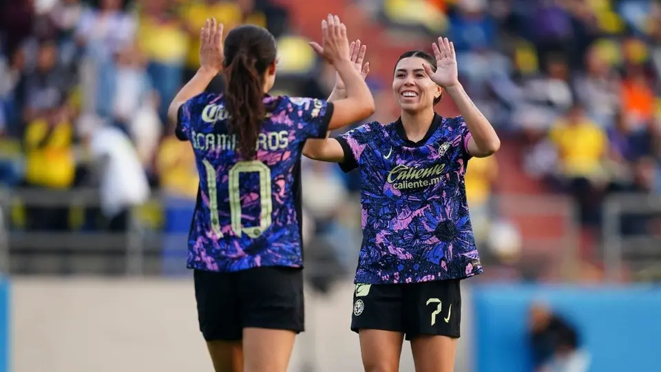 ¡Una goleada más! América Femenil vence 4-1 al Atlas