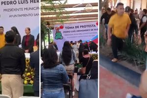 VIDEOS: Alcalde electo del Edomex toma protesta, Fiscalía trata de capturarlo… pero se escapa