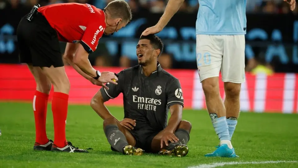 Jude Bellingham explota con Vinicius Jr. por no pasarle el balón