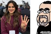 Andrea Chávez denuncia al caricaturista Antonio Garci por difundir una falsa foto erótica de ella