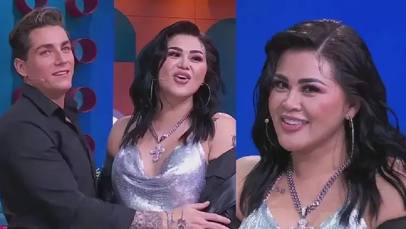 VIDEO: ¡Gomita por fin le dio un beso a Agustín Fernández!