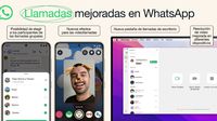 Whatsapp: Llamadas y videollamadas mejoradas