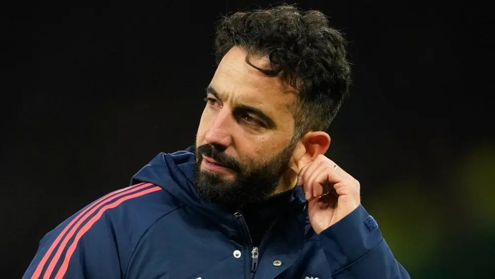 Rúben Amorim, DT del Manchester United | AP