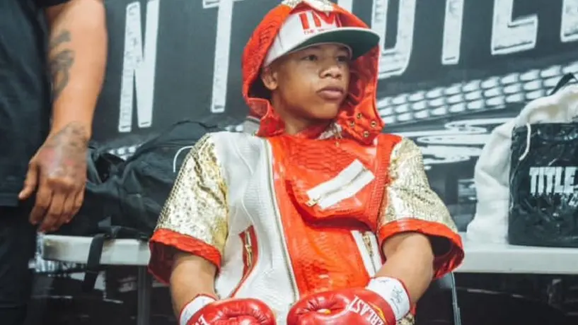 Curmel Moton, boxeador que es apadrinado por Mayweather, es objeto de burlas por peso