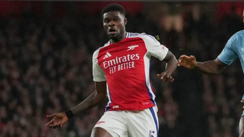 Thomas Partey, jugador del Arsenal | AP