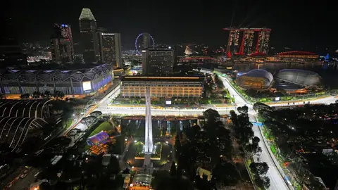 Fórmula 1: ¿Dónde y a qué hora ver el Gran Premio de Singapur?