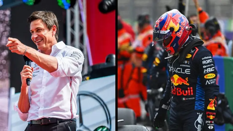 Toto Wolff defiende a Checo Pérez por su mala temporada con Red Bull