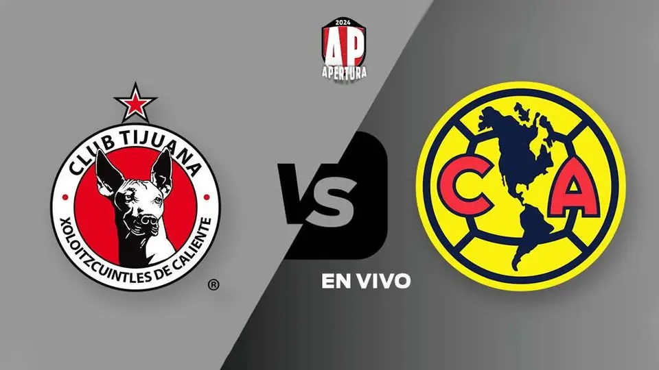 Xolos vs América EN VIVO Liga MX Apertura 2024 Jornada 13