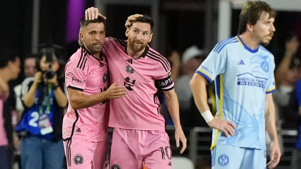 Inter de Miami vence 2-1 al Atlanta United en el debut de Messi en los Playoffs de la MLS