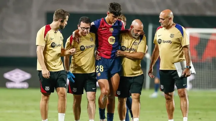 Marc Bernal es operado de forma satisfactoria tras grave lesión con el Barça