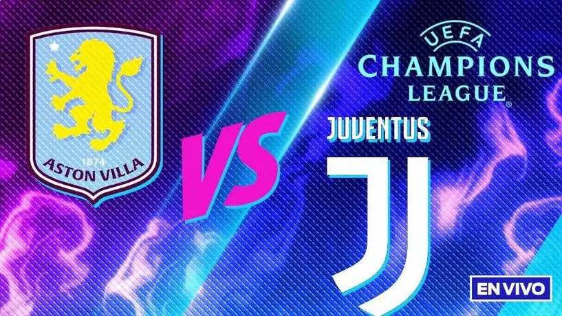 Aston Villa vs Juventus EN VIVO UEFA Champions League Jornada 5