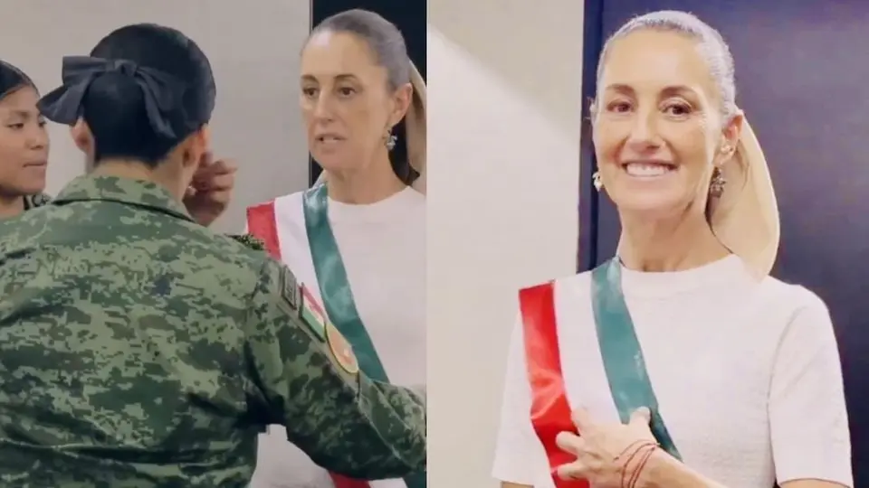 Así luce la banda presidencial que recibirá Claudia Sheinbaum este primero de octubre