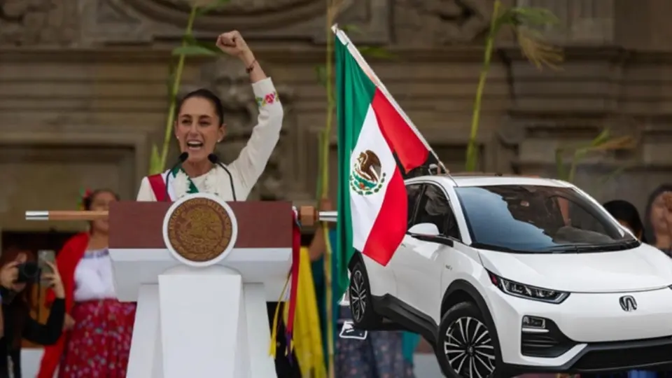 Olinia: Conoce el auto eléctrico mexicano que anunció la Presidenta Claudia Sheinbaum