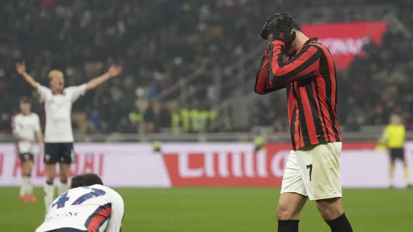 Genoa y Johan Vásquez cuelgan el cero ante Milan en San Siro