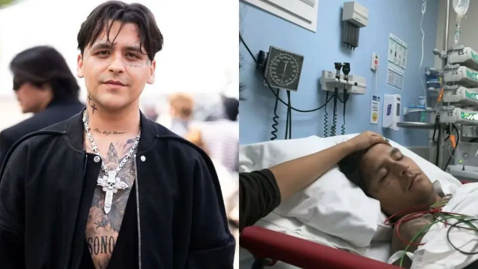 Hospitalizan de emergencia a Christian Nodal y cancelan su próxima presentación en Pachuca