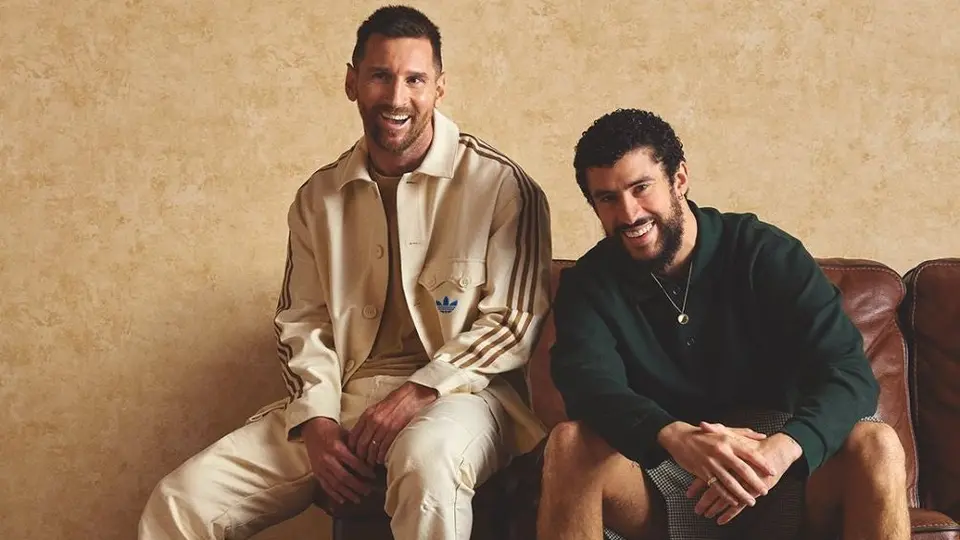 Lionel Messi y Bad Bunny participan en colaboración con Adidas