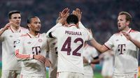 Con solitario gol de Musiala ante Benfica, el Bayern Munich vuelve a ganar en Champions