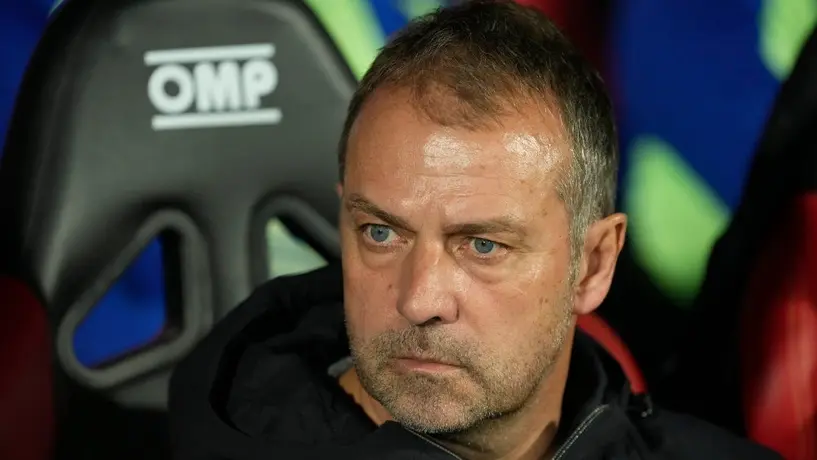 Hansi Flick tras ser expulsado en el Betis vs Barcelona: "No he dicho nada a nadie"