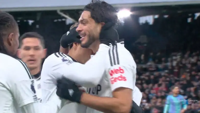 Raúl Jiménez anotó en el encuentro del Fulham vs Arsenal en la Premier League