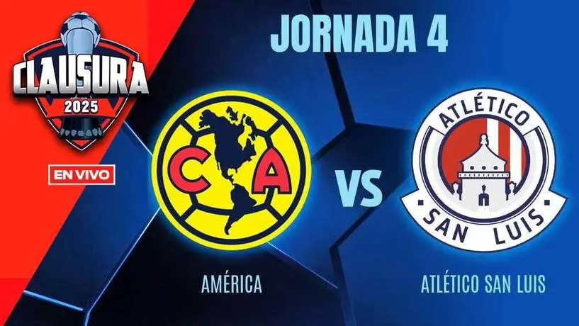América vs Atlético de San Luis EN VIVO Liga MX Jornada 4 Clausura 2025