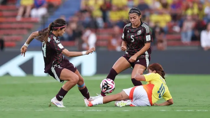 México cayó 0-1 ante Colombia, pero avanzó a Octavos de Final del Mundial Sub-20 Femenil