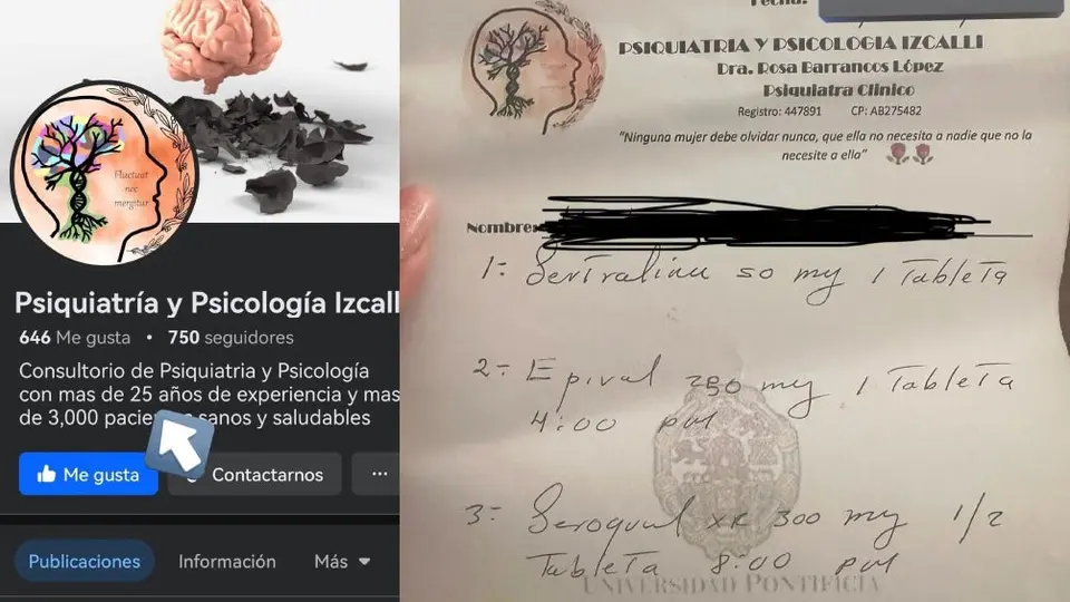 ¿Otra Marilyn Cote? Denuncian a nueva mujer que se hace pasar por psiquiatra en Edomex