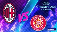 Milan vs Girona EN VIVO Champions League Jornada 7