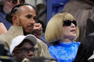 Lewis Hamilton es sorprendido en el US Open durante sus vacaciones