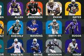 Revelan 15 finalistas para el Salón de la Fama de la NFL clase del 2025