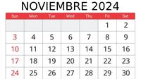 ¿Cuántos días feriados habrá en noviembre 2024? Te lo contamos