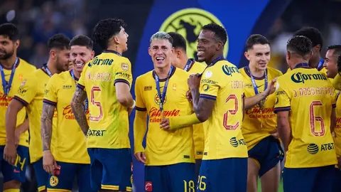 ¿Se están burlando? América canta 'himno' de Cruz Azul en festejos del Tricampeonato