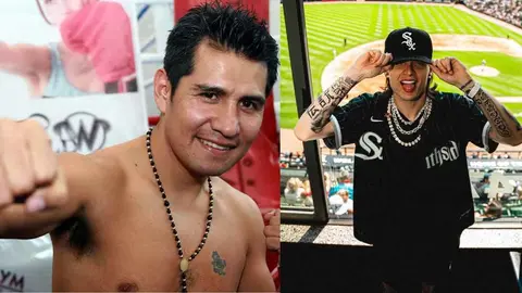 El día que Marco Barrera 'bautizó' a Peso Pluma