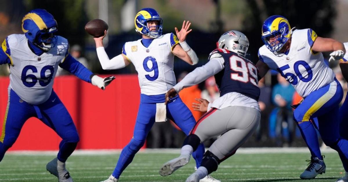 Matthew Stafford lidera la victoria de los Rams sobre Patriots | RÉCORD