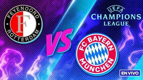 Feyenoord vs Bayern Munich EN VIVO Champions League Jornada 7