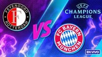 Feyenoord vs Bayern Munich EN VIVO Champions League Jornada 7