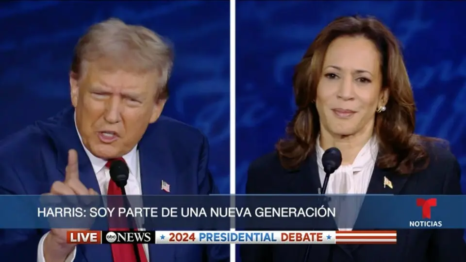 Primer Round: Kamala Harris acorrala a Donald Trump con temas de aborto, economía y democracia
