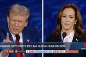 Primer Round: Kamala Harris acorrala a Donald Trump con temas de aborto, economía y democracia