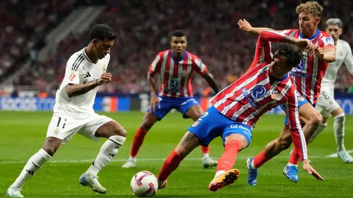 ¡Ángel Colchonero! Correa le dio un agónico empate a Atlético de Madrid contra Real Madrid