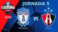 Pachuca vs Atlas EN VIVO Liga MX Jornada 5 Clausura 2025