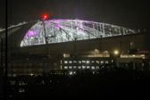 Fuertes vientos del huracán Milton desprenden techo del Tropicana Field, casa de los Rays