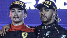 Charles Leclerc sobre la llegada de Lewis Hamilton a Ferrari: 'Tenerlo será un desafío adicional'