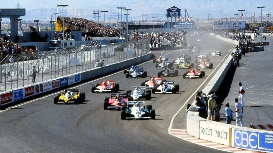 La historia del primer Gran Premio de Las Vegas; el que se corrió en un estacionamiento