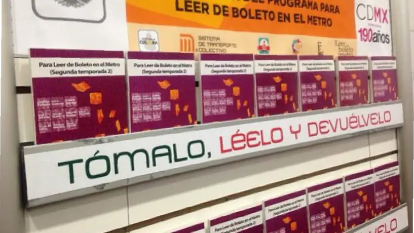 Regresa el programa “Para leer de boleto en el Metro”. Aquí te decimos de qué trata