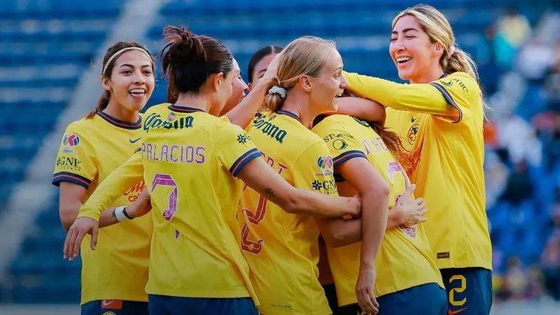 América Femenil, con doblete de Sarah Luebbert, goleó a las Tuzas de Pachuca